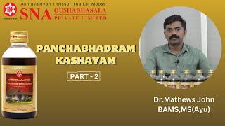 Panchabhadram kashayam part2  Proven Relief for a range of Inflammatory Conditions [upl. by Notecnirp]