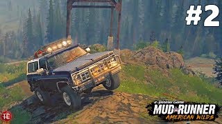 SPINTIRES Mudrunner  American Wilds Gameplay Trailer 2018 PS4  Xbox One  Switch  PC [upl. by Hewart]