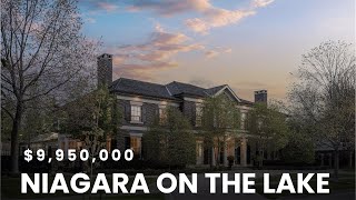 Niagara on the Lake  5 Beds  9 Baths  Over 15000 SF Of Living Space The Most Prestigious Estate [upl. by Narahs893]