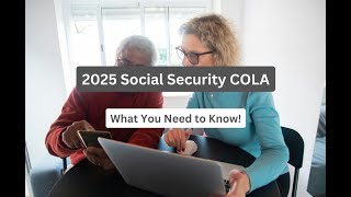 2025 Social Security COLA What You Need to Know [upl. by Sirred585]