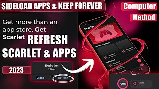 Scarlet iOS App Refresh Windows  No Revoke  Scarlet iOS [upl. by Dor936]