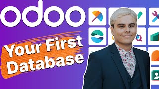 Create an Odoo Database  Odoo Getting Started [upl. by Akimert]