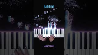 Leonard Cohen  Hallelujah Piano Cover Hallelujah LeonardCohen PianellaPianoShorts [upl. by Merri]