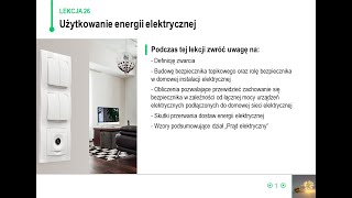 Fizyka  klasa 8  Użytkowanie energii elektrycznej [upl. by Bern]