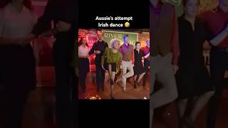 Kath and Kim  Attempting Irish dance  Funny Dance  Didgeridoo remix  Cotton Eye Joe  funnyasf [upl. by Seroka]