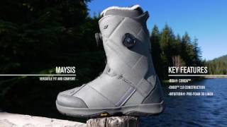 K2 MAYSIS—2018 Snowboard Boots [upl. by Tjaden]