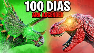 Sobreviví 100 Días en Ark Ascended [upl. by Teuton]