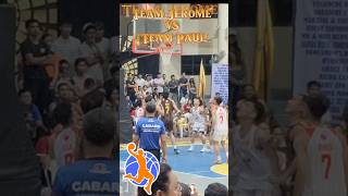 Team Jerome Ponce vs Team Paul Salas heats up pinoyhoopers basketball highlights [upl. by Anawait]