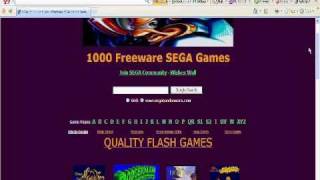 How to download free sega games without emulator [upl. by Annabel496]