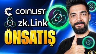 Coinlist ÖN SATIŞ ZKLINK Katılım  KESİN ALIM HAKKI ÇEKİLİŞİ [upl. by Nylime627]