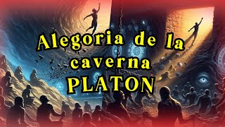 Platón la alegoría de la caverna [upl. by Asital]