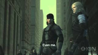 Metal Gear Solid 2 HD  Never Heard the Name Before Cinematic  Gameplay [upl. by Anallese]