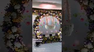 Naming Ceremony Decoration With Real Flower Decoration Call Today SukanyaEvents [upl. by Gunas]