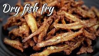 நெத்திலி கருவாடு வறுவல்  Dry fish fry  Dried Anchovy fry  Nethili fry  Karuvadu fry in tamil [upl. by Kaufmann337]