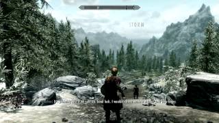 Skyrim  AMD Radeon HD 7650M Test [upl. by Selrahc]