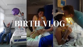 BIRTH VLOG UK  RAW amp REAL INDUCTION LABOUR amp DELIVERY OF OUR SECOND BABY [upl. by Zubkoff]