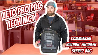 A Look Inside  Veto Pro Pac Tech MCT  Commercial Building Engineers Service Toolbag [upl. by Alleoj]