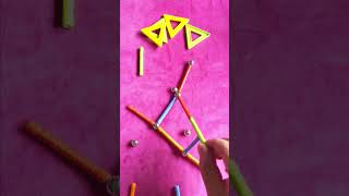 5 AMAZING Shapes You Can Make With Magnetic SticksThe magnetic art challenge fun game for children [upl. by Zetrac]