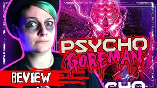 PSYCHO GOREMAN Is Power Rangers Meets Gwar  Movie Review [upl. by Eicarg]