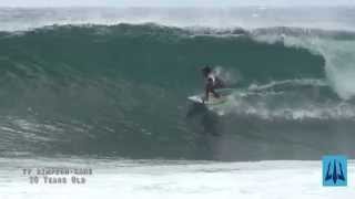 10 Year Old Ty Simpson Kane Big Wave Surfing [upl. by Ama165]