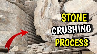 Quarry Primary Rock CrusherMachine Hazemag ImpactCrusherRebel asmr automobile stonecrusher 🔨🔨🛠🛠 [upl. by Atram]