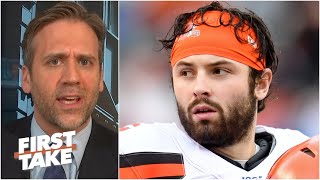 Baker Mayfield is on the verge of being considered a bust  Max Kellerman  First Take [upl. by Emiolhs]