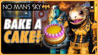 Bake a Cake and Impress Cronus Expedition 5 Redux ExoBiology  No Mans Sky [upl. by Hofstetter596]