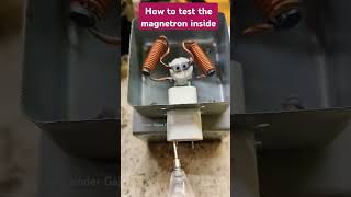 How to check the MAGNETRON coil ❓ [upl. by Keelby]