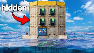 I Built a Hidden Oil Rig Underwater Base in Rust [upl. by Grimbal]