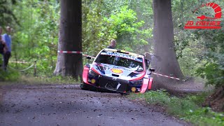 WRC Ypres rally Belgium 2022  Saturday action [upl. by Nyret401]