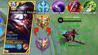 ALUCARD GUIDE TO RANK UP FASTER IN 2023 BEST TUTORIAL BUILD RECOMMENDED🔥 [upl. by Eryt536]