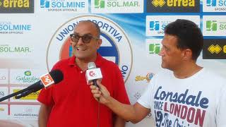 Gs Tv  Filippo Vetrini dg Us Follonica Gavorrano [upl. by Hgielra]