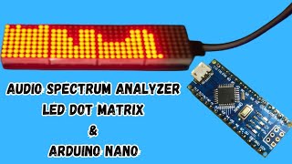 cara membuat led audio spectrum analyzer arduino nano [upl. by Eiliah]