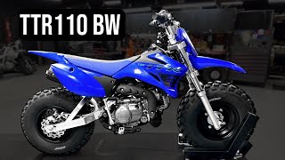 YAMAHA TTR 110 Big Wheel Bike Walk around [upl. by Em]