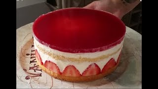 Erdbeertorte Strawberry cake Torta od jagoda [upl. by Fronnia]