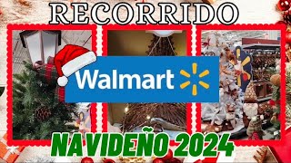 𝟒𝟐❄️🎅WALMART hermosas novedades decoración navideñarecorrido navideño❄️🎅 walmart walmartmexico [upl. by Nosak946]