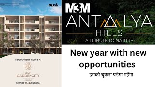 DLF Garden City Enclave Sector 93 Gurugram amp M3M Antalya Hills Sector 79 Gurugram complete details [upl. by Stanleigh611]