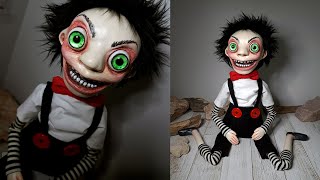 Ventriloquist Dummy Handmade Art Doll [upl. by Anirehc879]