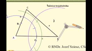 Tt1 ťažnice trojuholníka [upl. by Hanselka]