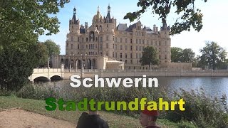 Schwerin  Stadtrundfahrt mit Erklärung durch Stadtführer [upl. by Oiracam]