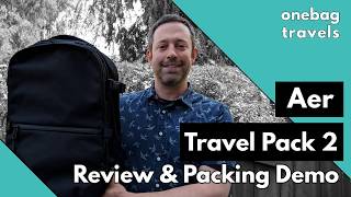 Aer Travel Pack 2  Review and Packing Demo [upl. by Sabra]