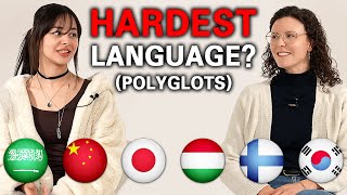 2 Polyglots Share Ranks Top 6 Most Difficult Languages in the World [upl. by Naujid]