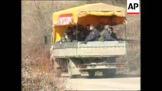 KOSOVO SERBS FORCES REBELS IN NEW CLASHES [upl. by Aretha]