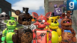 Gmod FNAF  Pill Pack Hide And Seek wXman723 FNAF Junkie Grenda The 2nd Torna And FoxGamer [upl. by Arikehs]