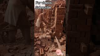 bricks entain bananey ka tareeka subscribe construction concret everyone shahidsurveytv [upl. by Anissej]