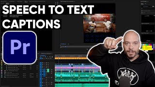 AutoGenerated Captions in Adobe Premiere Pro 2021 [upl. by Aldo]