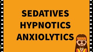 Pharmacology Sedative Hypnotic Anxiolytic drugs GABA A receptor CNS MADE EASY [upl. by Smith]