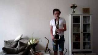 test saxophone tenor thomann antique tts 350 [upl. by Helaina]