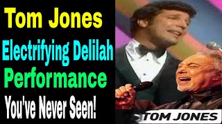 The Electrifying Moment Tom Jones Sings Delilah Like Never Before [upl. by Whitten]