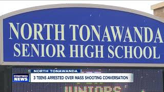 Three North Tonawanda students charged with making terroristic threat [upl. by Levinson]